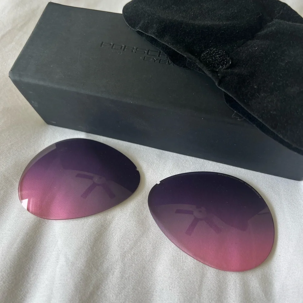 PORSCHE DESIGN Gradient Sunglasses Lenses - Purple